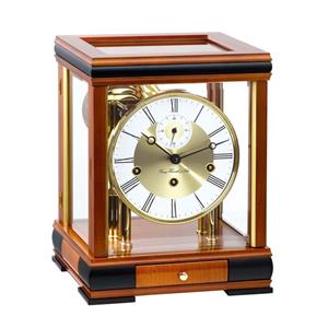 Pendule à poser merisier 22998-160352, mouvement mécanique 8 jours, mélodie Westminster)