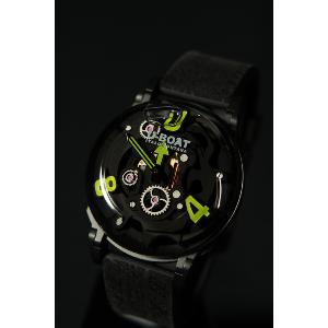 Montre U-65 3351 44mm verte rubber noir PVD