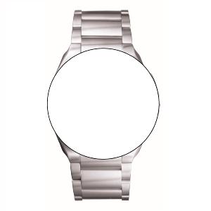 Bracelet de montre en acier Junghans Spektrum découpe spéciale n°6128