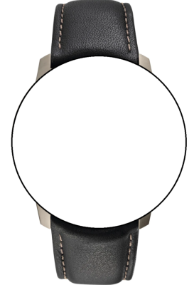 Bracelet de montre en cuir Junghans Voyager MF 22mm n°6270