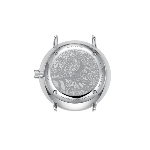 HAMBURG automatique argenté bracelet acier argenté S02-HH47-ME13