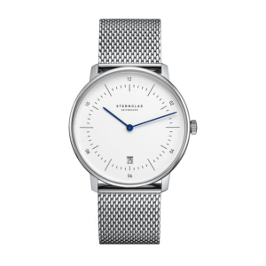 Montre NAOS AUTOMATIQUE white - bracelet milanais S02-NA44-MI04