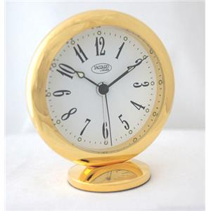 Pendulette réveil Attica laiton doré HILSER 118503-1