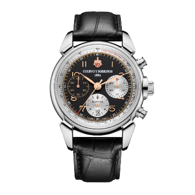 Cronograph Heritage cadran noir - 3145.1HB
