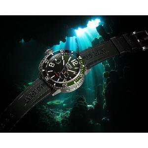 Montre SOMMERSO 9520 46mm verte acier