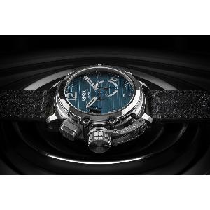 Montre CHIMERA SOLO TEMPO Bleue 9602 46mm acier