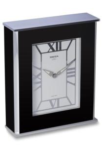 Pendule de bureau Swiza Manhattan noire S0364-203