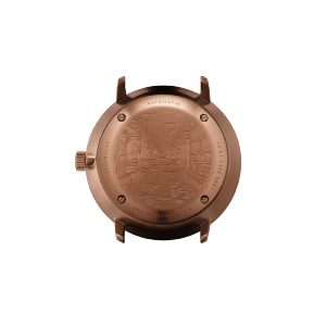 HAMBURG automatique bleu bronze milanais bronze S02-HH46-MI11