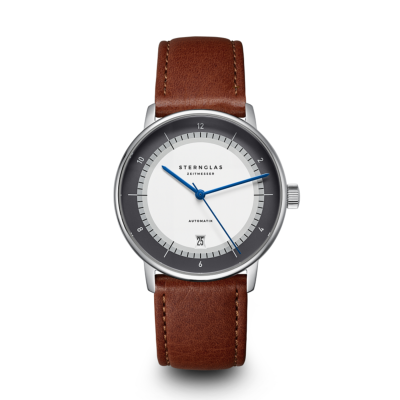 Montre NAOS AUTOMATIQUE Edition 60 - Bracelet brun modena noir  S02-NAP16-MO02