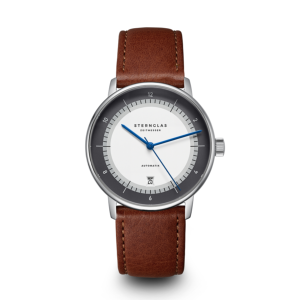 Montre NAOS AUTOMATIQUE Edition 60 - Bracelet brun modena noir  S02-NAP16-MO02