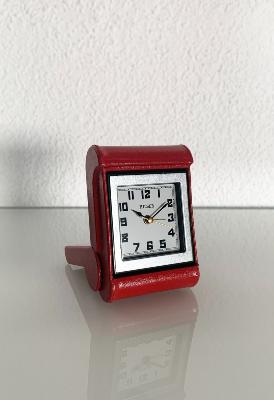 Réveil de voyage Paris Éco rouge HR173161-2