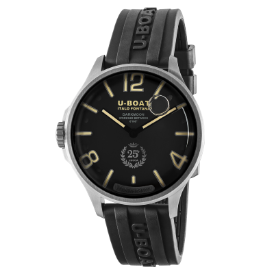 Montre DARKMOON 2027 46.5mm acier cadran noir 25ème anniversaire
