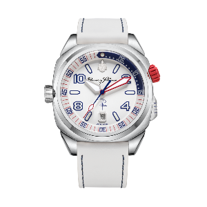 Buceador Caribe cadran blanc - rubber blanc - 2860.1PP