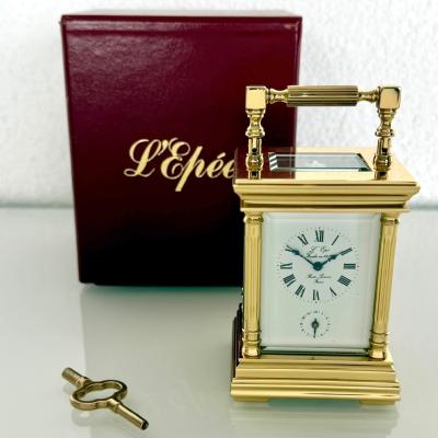 Pendule de voyage L'épée La Médicis 501.62, avec réveille-matin