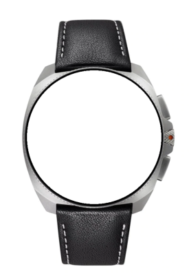 Bracelet de montre en cuir Junghans 1972 Mega Solar 23mm n°6174