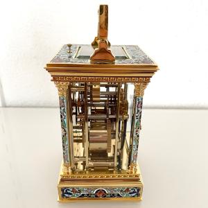 Pendule d'officier L'Epée VENITIENNE CLOISONNEE 703.51