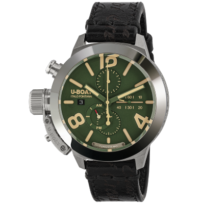 Montre CLASSICO 45 TUNGSTENO 9581 45mm verte acier