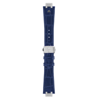 Bracelet cuir bleu Aikon 25mm ML740-005052 Maurice Lacroix