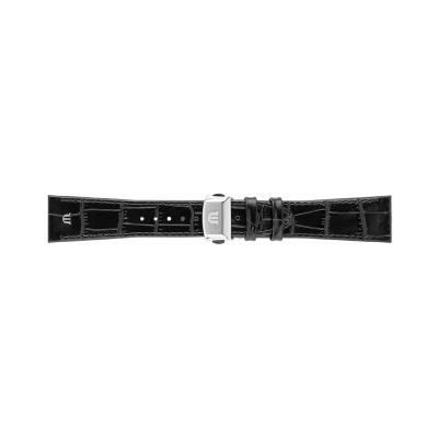 Bracelet cuir noir Pontos 20mm ML800-005002 Maurice Lacroix