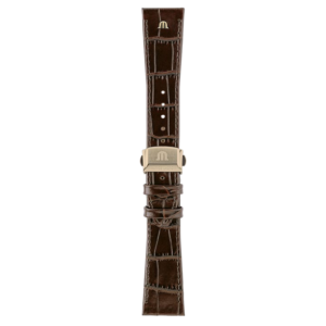 Bracelet cuir marron Pontos 20mm ML800-005004 Maurice Lacroix