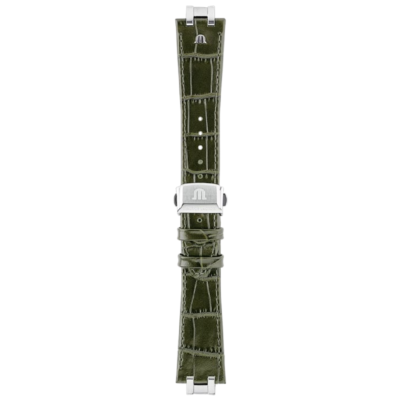 Bracelet cuir vert Aikon 24mm ML800-005049 Maurice Lacroix