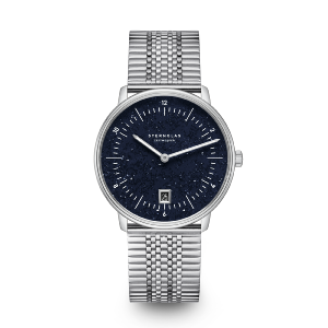 NAOS édition Aventurin noire argentée superslim argenté S01-NAN40-ME08