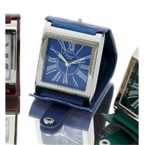 Réveil Adventura cuir bleu R222