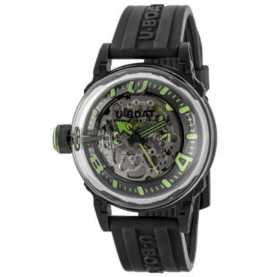 Montre U-65 3347 Automatique 44mm verte PVD noir