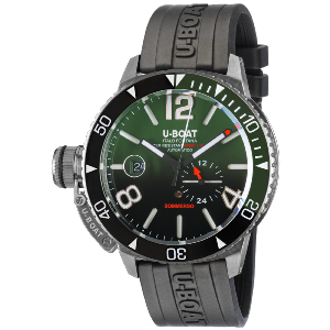 Montre SOMMERSO 9520 46mm verte acier