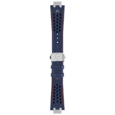 Bracelet cuir bleu Aikon 25mm ML740-005067 Maurice Lacroix