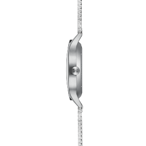 Montre AUTOMATIQUE ASTHET EDITION LUMARE bleu argent - Bracelet métallique argent S02-ASL06-ME06