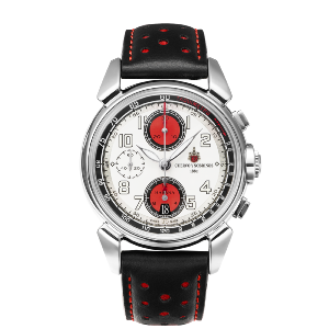 Cronograph Gran Premio de Cuba cadran blanc,rouge - 3141.1GP60