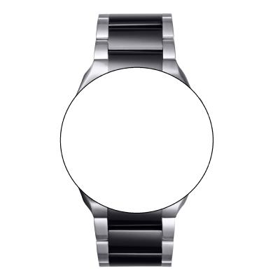 Bracelet de montre acier et céramique Junghans Spektrum découpe spéciale n°6286