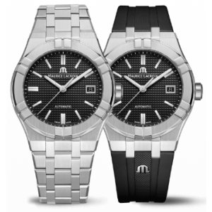 AIKON Automatic 39mm noir Strap set AI6007-SS00F-330-A