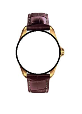 Bracelet de montre en cuir Junghans Willy Automatic 20mm n°6147