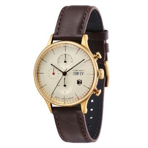 Montre Van der Rohe Barcelona Chrono DuFa dore DF9021-03