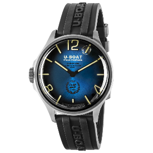 Montre DARKMOON 2029 46.5mm acier cadran bleu 25ème anniversaire