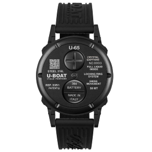 Montre U-65 3351 44mm verte rubber noir PVD