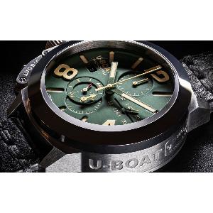 Montre CLASSICO 45 TUNGSTENO 9581 45mm verte acier