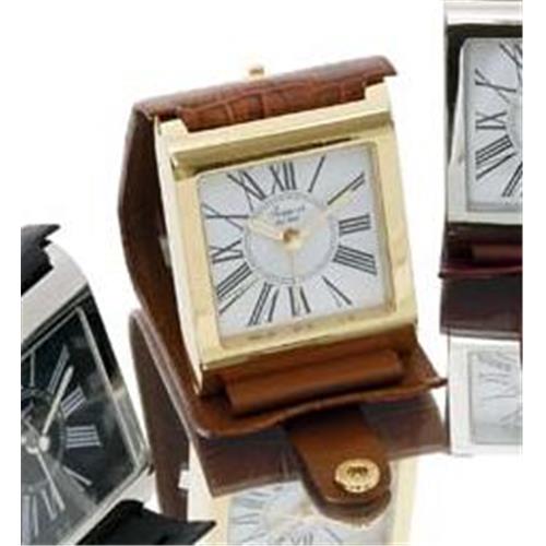 Réveil Adventura cuir brun R224