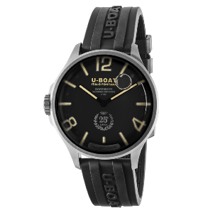 Montre DARKMOON 2027 46.5mm acier cadran noir 25ème anniversaire