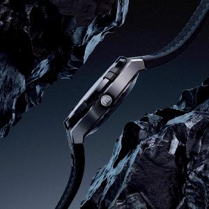 AIKON-IC Automatic Frozen Carbon bleu 43mm AC6008-SSL20-430-2 