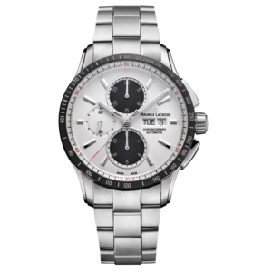 PONTOS S Chronograph 43mm tout acier PT6038-SSL22-130-1