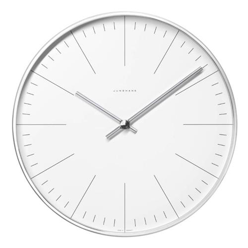 Horloge murale max bill radio-pilotée Ø22cm 374/7002.00