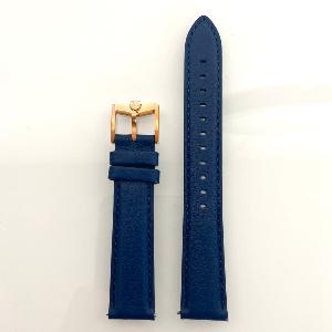 Bracelet cuir bleu 18mm Dufa DF-9001