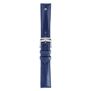 Bracelet cuir bleu Eliros 20mm ML740-005137 Maurice Lacroix