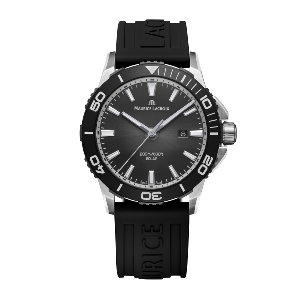 PONTOS S SOLAR noir rubber 42mm  - PT1008-SSL20-330-2