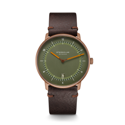 Montre NAOS Edition 1905 Quartz cuir vintage S01-NAT35-VI17
