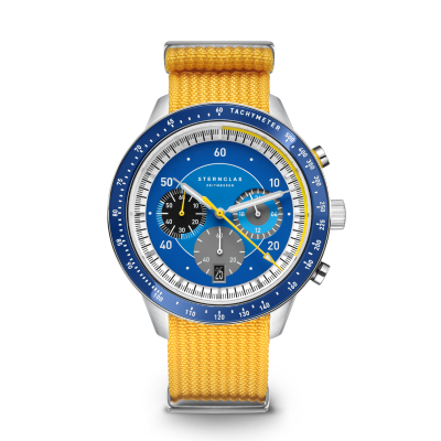 Montre TACHYMETER 2.0 nato jaune S01-TM06-FI01