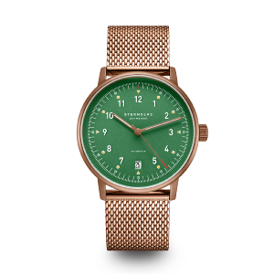 LUMATIK verte sur milanais bronze S02-LMR19-MI11
